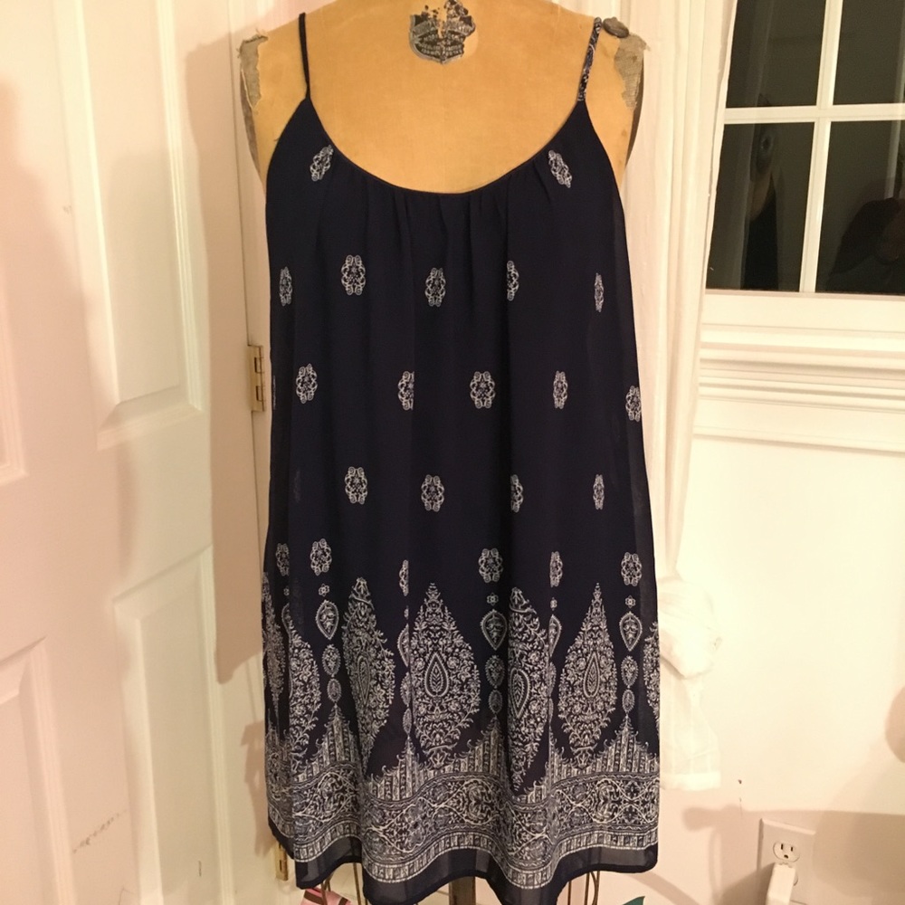 Boutique Navy Dress